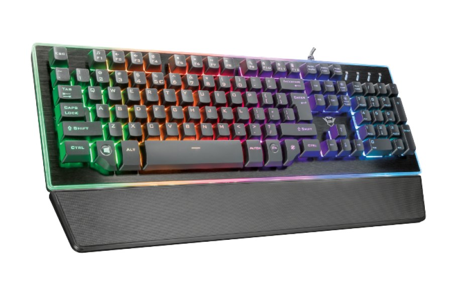 Клавиатура Trust GXT 860 THURA USB Black (21839). Цена, купить
